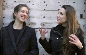 DE GAUCHE À DROITE TIPHAINE PONCET, CLAIRE-SOPHIE BINTEIN
