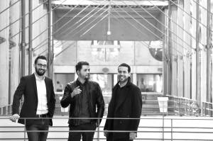 de gauche à droite Nicolas WERTHEIMER, Nicolas SCHAAD et Rovy PESSOA FERREIRA